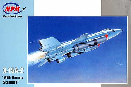 X-15A-2 スクラムジェット 実験プログラム 1967 プラモデル (MPM 1/72 エアクラフト プラモデル No.72562) 商品画像