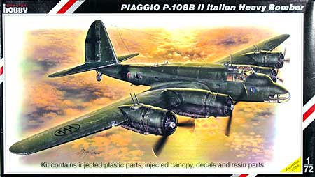 イタリア 重爆撃機 ピアッジオ P.108B 2型 プラモデル (スペシャルホビー 1/72 エアクラフト プラモデル No.72035) 商品画像