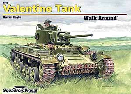 バレンタイン 戦車 本 (スコードロンシグナル ウォークアラウンド シリーズ No.旧5722) 商品画像