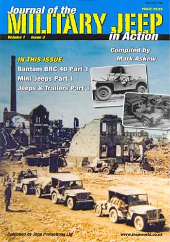 ザ ミリタリー ジープ イン アクション (Volume1 Issue3) 本 (Jeep Promotions Ltd Journal of the MILITARY JEEP in Action No.JW009) 商品画像