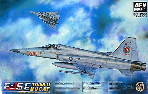 F-5E タイガー 2 ROCAF(台湾空軍) プラモデル (AFV CLUB 1/48 エアクラフト シリーズ No.AR48S01) 商品画像