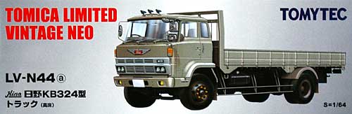 日野 KB324型 トラック (グレー) ミニカー (トミーテック トミカリミテッド ヴィンテージ ネオ No.LV-N044a) 商品画像