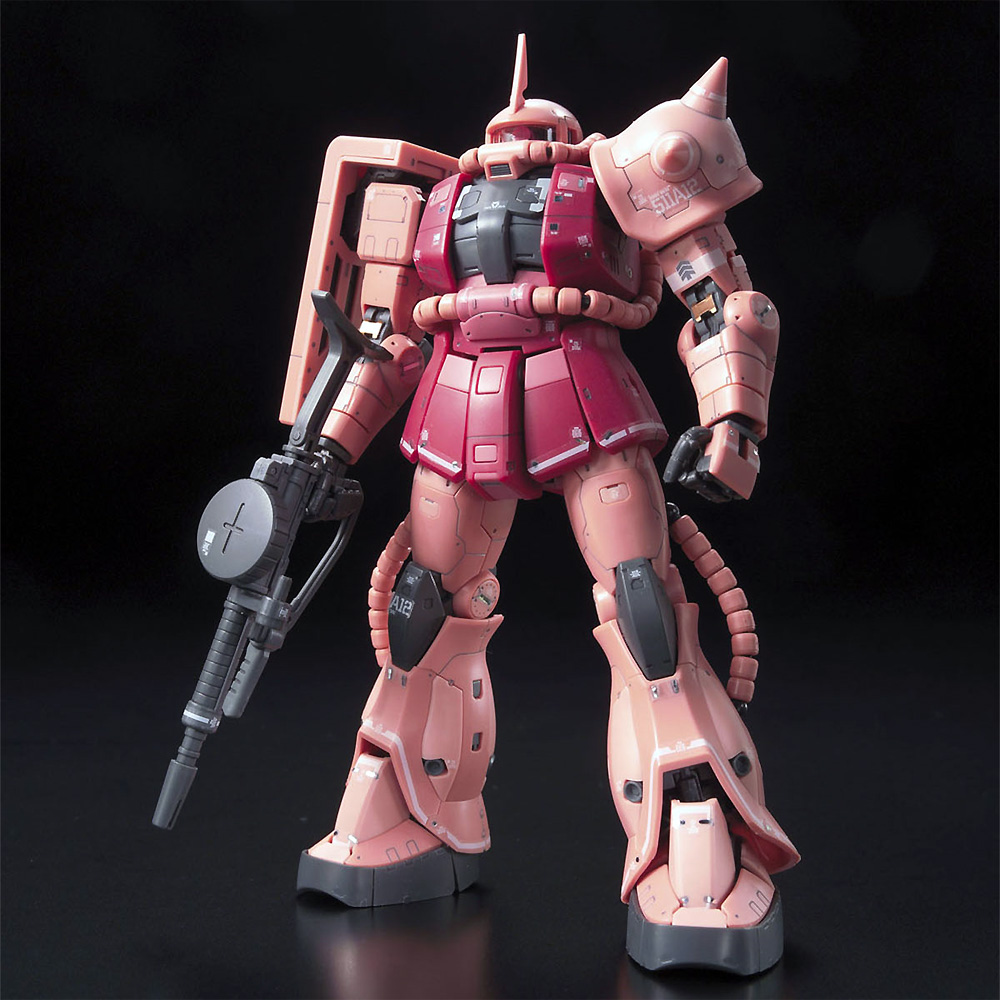 MS-06S ザク 2 シャア専用ザク プラモデル (バンダイ RG （リアルグレード） No.002) 商品画像_1