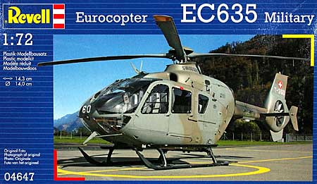 ユーロコプター EC635 ミリタリー プラモデル (Revell 1/72 飛行機 No.04647) 商品画像