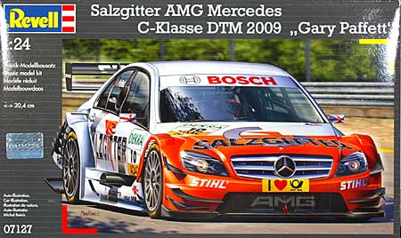 AMG メルセデス Cクラス DTM 2009 G・パフェット プラモデル (レベル 1/24など　カーモデル No.07127) 商品画像