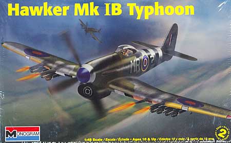ホーカー Mk.1B タイフーン プラモデル (レベル/モノグラム 1/48 飛行機モデル No.85-5258) 商品画像