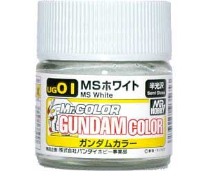 MSホワイト 塗料 (GSIクレオス ガンダムカラー （単色） No.UG001) 商品画像