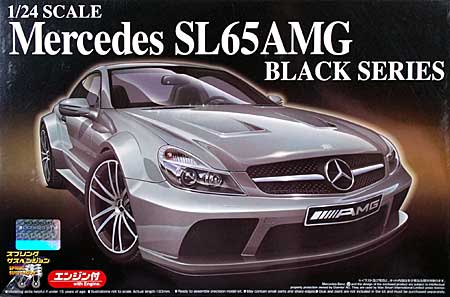 メルセデスベンツ SL65 AMG ブラックシリーズ プラモデル (アオシマ 1/24 ザ・ベストカーGT No.旧003) 商品画像