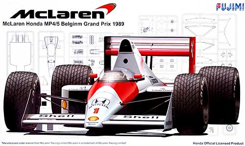マクラーレン ホンダ MP4/5 ベルギーGP プラモデル (フジミ 1/20 GPシリーズ No.旧GP022) 商品画像