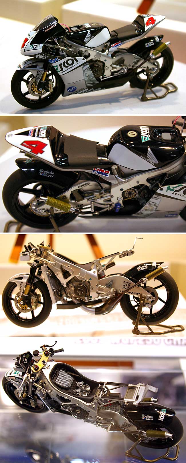 スコット レーシングチーム ホンダ RS250RW 2009 WGP チャンピオン プラモデル (ハセガワ 1/12 バイクシリーズ No.BK-001) 商品画像_3