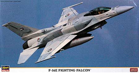 F-16E ファイティング ファルコン (コンフォーマルタンク付・単座型) プラモデル (ハセガワ 1/48 飛行機 限定生産 No.09932) 商品画像
