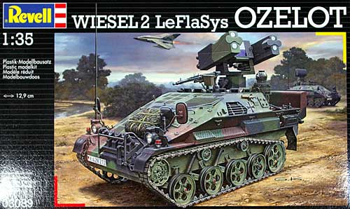 空挺軽装甲車 ヴィーゼル 2 LeFｌaSys オセロ プラモデル (Revell 1/35 ミリタリー No.03089) 商品画像