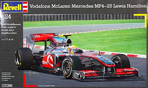 ボーダフォン マクラーレン メルセデス MP4-25 (ルイス・ハミルトン) プラモデル (Revell 1/24 F1モデル No.07096) 商品画像