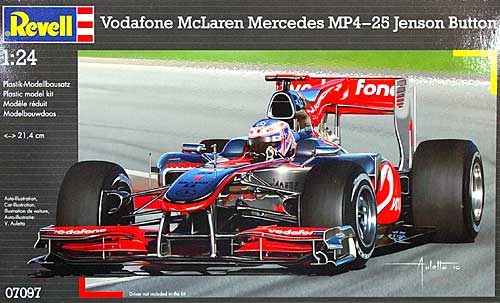 ボーダフォン マクラーレン メルセデス MP4-25 (ジェイソン・バトン) プラモデル (Revell 1/24 F1モデル No.07097) 商品画像