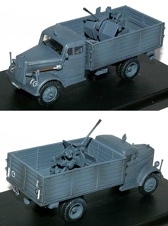 ドイツ空軍 3トンカーゴトラック & 20mm Flak 完成品 (ホビーマスター 1/72 グランドパワー シリーズ No.HG3909) 商品画像_1