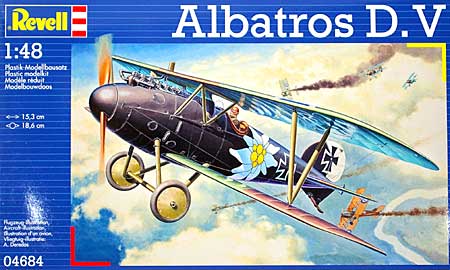 アルバトロス D.V プラモデル (レベル 1/48 飛行機モデル No.04684) 商品画像