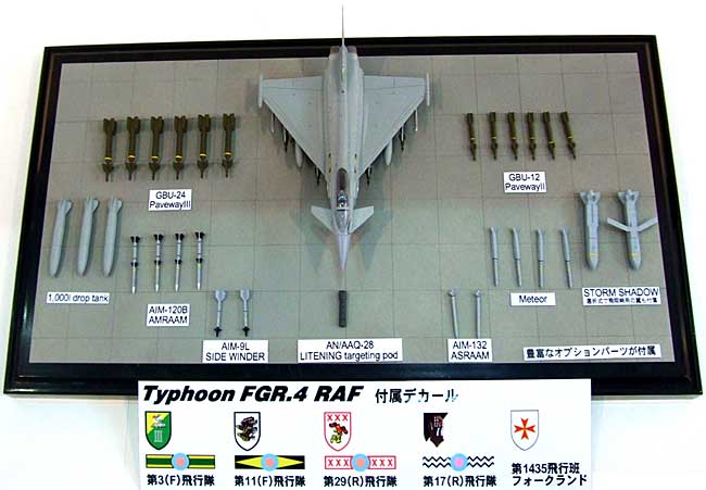 タイフーン FGR.4 英空軍 プラモデル (ピットロード SN 航空機 プラモデル No.SN005) 商品画像_3