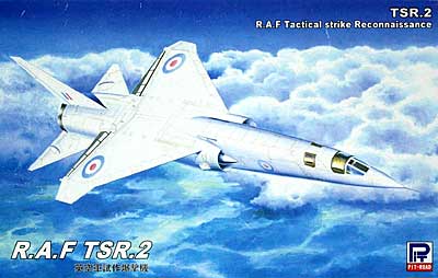 イギリス空軍 試作爆撃機 TSR.2 プラモデル (ピットロード SN 航空機 プラモデル No.SN006) 商品画像