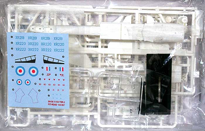 イギリス空軍 試作爆撃機 TSR.2 プラモデル (ピットロード SN 航空機 プラモデル No.SN006) 商品画像_1