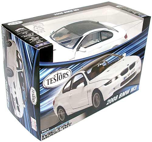 BMW M3 2008 プラモデル (テスター シルバー シリーズ （METAL MODEL KIT） No.640010) 商品画像