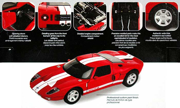 フォード GT コンセプト プラモデル (テスター シルバー シリーズ （METAL MODEL KIT） No.640012) 商品画像_1