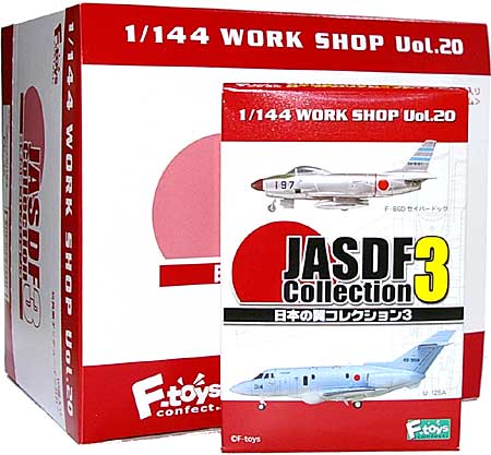 日本の翼 コレクション (JASDF Collction) Vol.3 (1BOX) プラモデル (エフトイズ・コンフェクト 日本の翼コレクション （JASDF Collection） No.003B) 商品画像