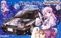 フジミ きゃら de CAR～る （キャラデカール） 夜明け前より瑠璃色な エステルフリージア 三菱ランサーエボリューション 3