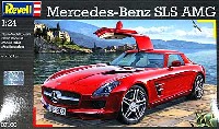 レベル 1/24など　カーモデル メルセデス ベンツ SLS AMG