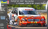 レベル 1/24など　カーモデル AMG メルセデス Cクラス DTM 2009 G・パフェット