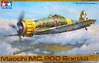 タミヤ 1/48 飛行機 スケール限定品 マッキ MC200 サエッタ