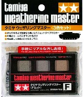 タミヤ メイクアップ材 タミヤ ウェザリングマスター Fセット (金属色)