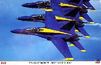 ハセガワ 1/48 飛行機 限定生産 F/A-18A/C ホーネット ブルーエンジェルス 2010