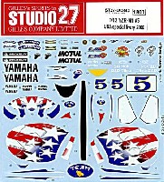 スタジオ27 バイク オリジナルデカール ヤマハ YZR-M1 #5 Colin Edwards (Laguna Seca GP) USA スペシャルライブラリー 2006