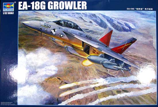 EA-18G グラウラー プラモデル (トランペッター 1/32 エアクラフトシリーズ No.03206) 商品画像
