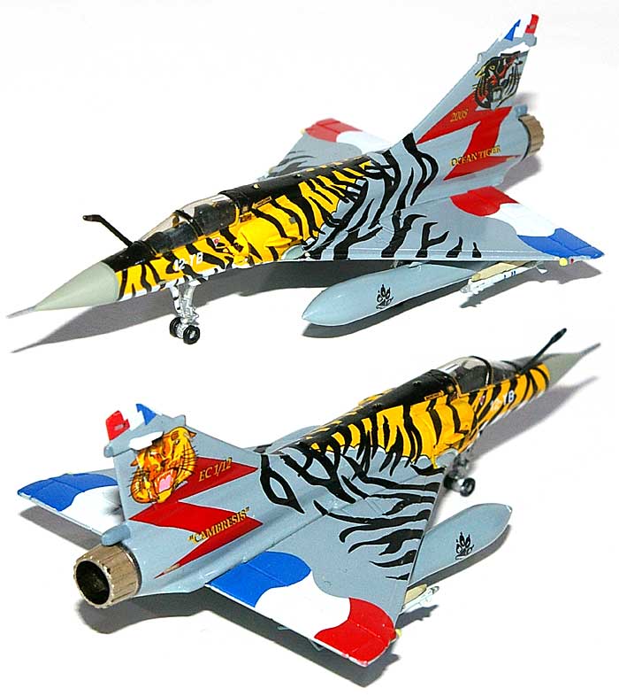 ミラージュ 2000C フランス空軍 タイガーミート 2008 12-YB 完成品 (ホーガンウイングス M-SERIES No.7198) 商品画像_1