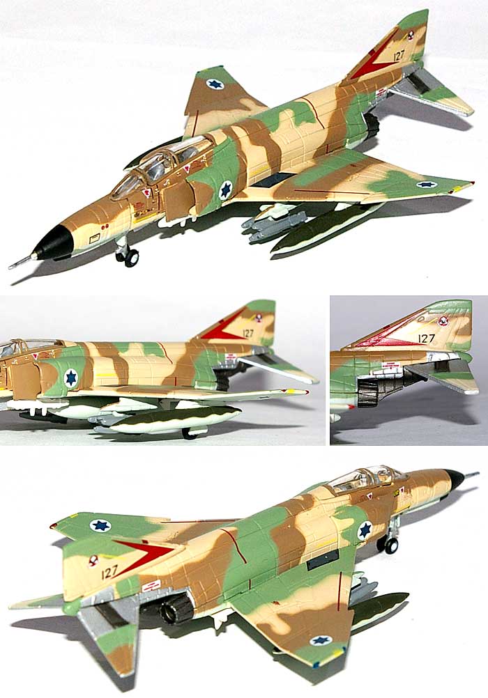 F-4E ファントム 2 イスラエル空軍 第119戦闘飛行隊 The Bat 完成品 (ヘルパ herpa Wings （ヘルパ ウイングス） No.553896) 商品画像_1