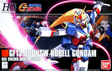 GF13-050NSW ノーベルガンダム プラモデル (バンダイ HGFC ハイグレードフューチャーセンチュリー No.119) 商品画像