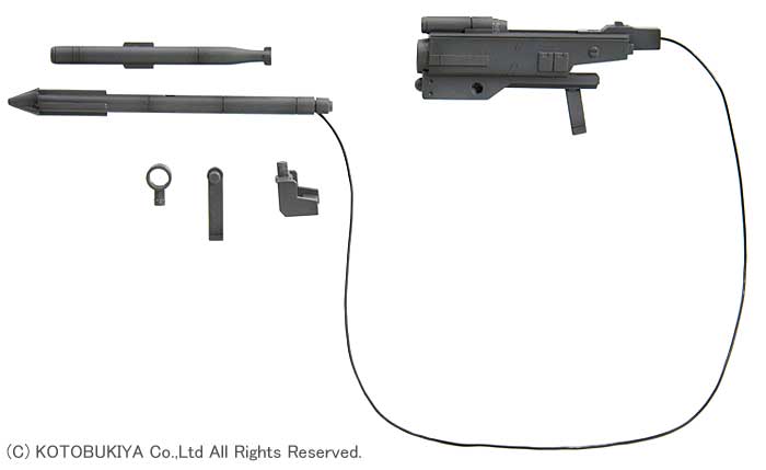 ハープーンランチャー プラモデル (コトブキヤ M.S.G モデリングサポートグッズ ウェポンユニット No.MW-021) 商品画像_3