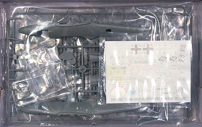 メッサーシュミット Me262A-1a/U3 プラモデル (ホビーボス 1/48 エアクラフト プラモデル No.80371) 商品画像_1