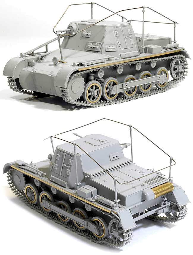 Sd.Kfz.265 1号小型指揮戦車 極初期型 2in1 プラモデル (ドラゴン 1/35 '39-'45 Series No.6597) 商品画像_3