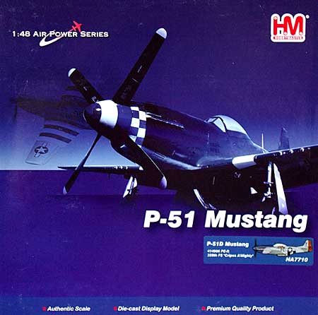 F-51D マスタング クライプス・オールマイティ 完成品 (ホビーマスター 1/48 エアパワー シリーズ （レシプロ） No.HA7710) 商品画像