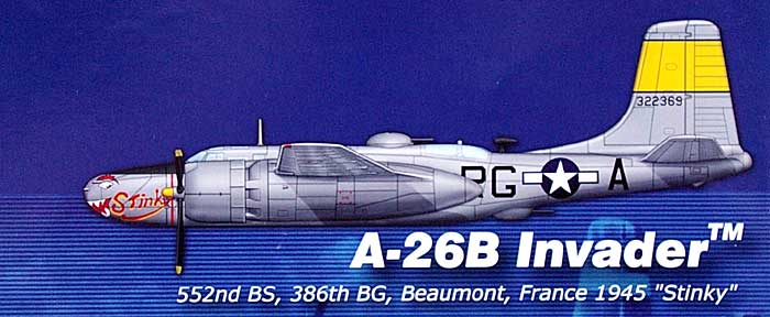 A-26B インベーダー スティンキー 完成品 (ホビーマスター 1/72 エアパワー シリーズ （レシプロ） No.HA3201) 商品画像_1