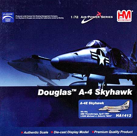 A-4E スカイホーク メダル・オブ・オナー (1967年) 完成品 (ホビーマスター 1/72 エアパワー シリーズ （ジェット） No.HA1413) 商品画像