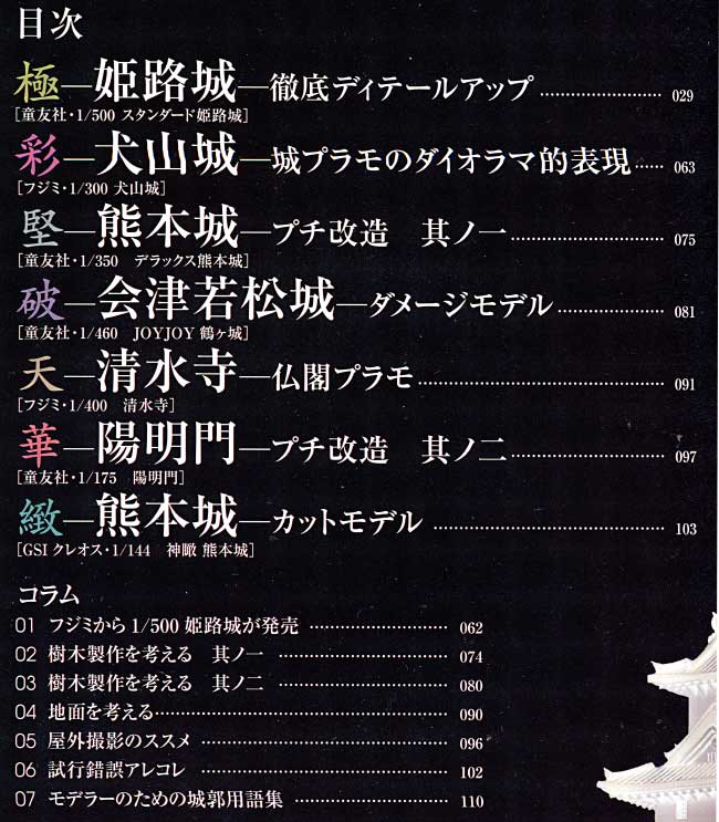 続・築城指南書 -城プラモを極める- 本 (大日本絵画 コミック・その他書籍) 商品画像_1