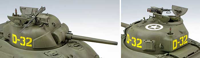 アメリカ中戦車 M4A1 シャーマン 後期型 ヘッジロウカッター付き (アスカモデル 1/35 プラスチックモデルキット No.35-22) の商品画像