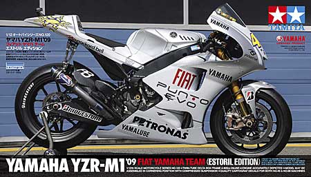 タミヤ ヤマハ YZR-M1 '09 フィアットヤマハチーム エストリル