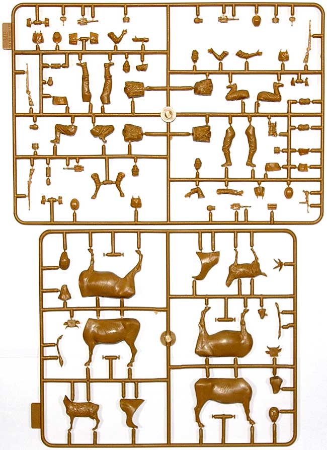 ドイツ兵士 搾乳シーン (歩兵4体＋乳牛2頭 & ヤギ1頭) プラモデル (マスターボックス 1/35 ミリタリーミニチュア No.MB3565) 商品画像_1