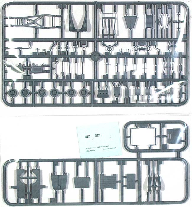 ポーランド フィアット 508/3 ワゴンタイプ プラモデル (IBG 1/72 AFVモデル No.72009) 商品画像_1