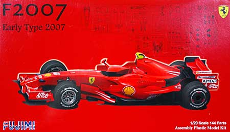 フェラーリ F2007 前期型 プラモデル (フジミ 1/20 GPシリーズ SP （スポット） No.SP012) 商品画像