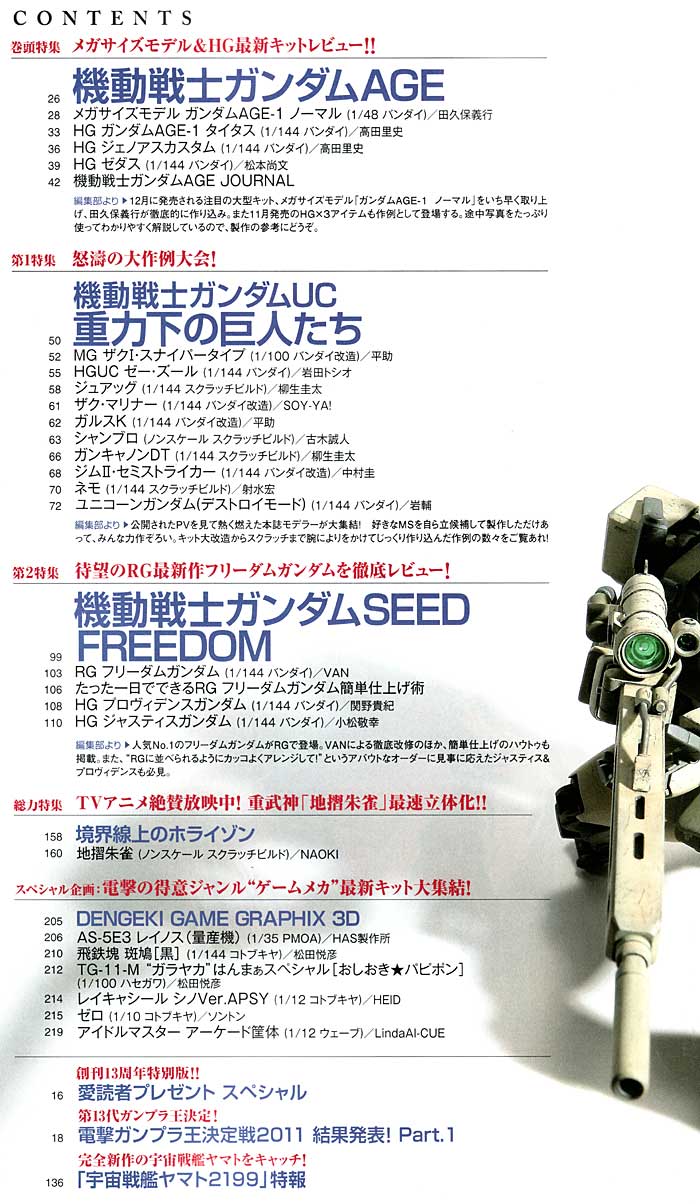 電撃ホビーマガジン 2012年1月号 雑誌 (アスキー・メディアワークス 月刊 電撃ホビーマガジン No.185) 商品画像_1